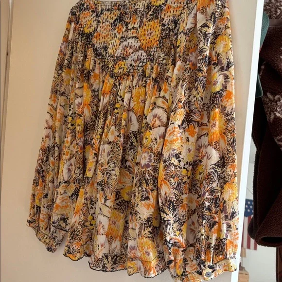 FREE PEOPLE BLOUSE FALL🍁✨🌲 - Picture 6 of 7